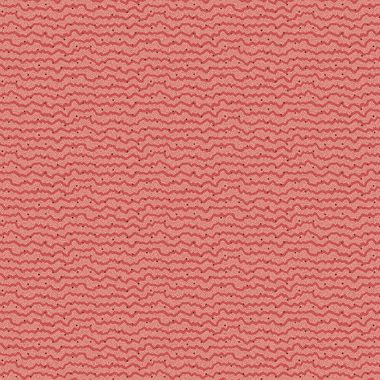 Amaryllis Stripe i farven rosy fra kollektionen Cocoa Pink af Edyta Sitar