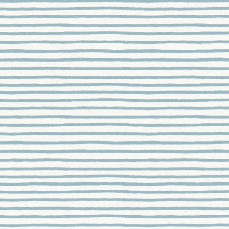 Festive Stripe in Blue fra kollektionen Holiday Classics af Rifle Paper Co for Cotton & Steel (Copy)