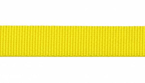 1" Nylon webbing i farven yellow