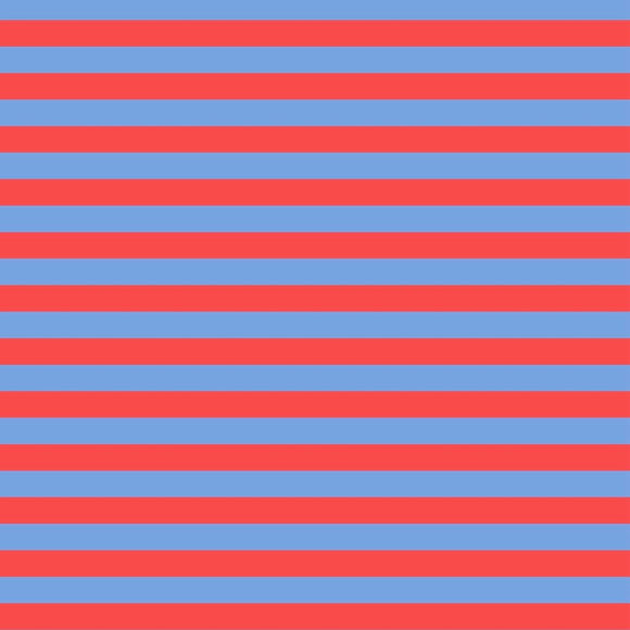 Stripe i farven Lupine af Tula Pink