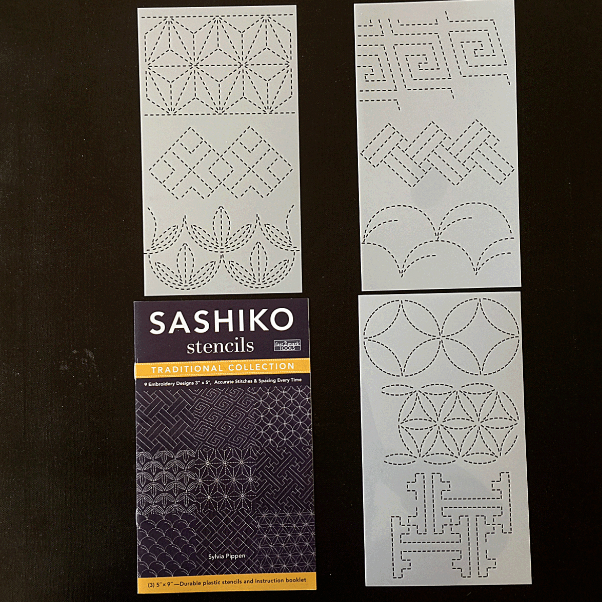 Sashiko Dot Grid Acrylic Stencil to Make Your Own Sashiko Stencil in Two  Sizes -  Denmark