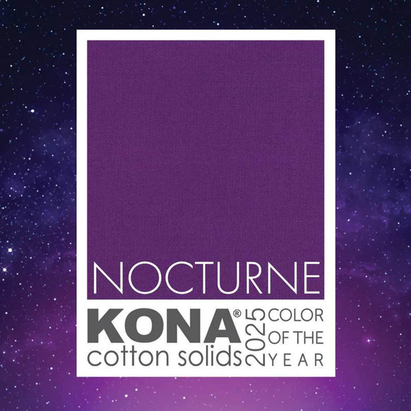 Kona cotton #2119 Nocturne - årets farve 2025