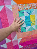 Kursus 7: Cabin Beneth the Stars quilt - underviser Sanne Paysen