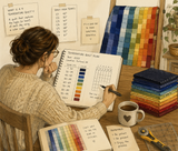 Vejledning og mønster til at sy temperatur quilts af Helene Juul