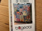 The Power of Flower broderi af Jytte Bøgedal