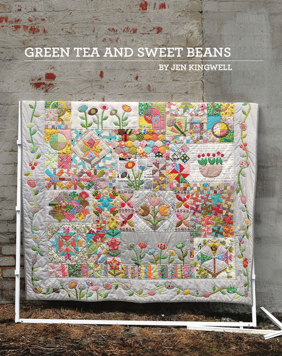 Green Tea and Sweet Beans, mønsterhæfte af Jen Kingwell