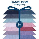 Handloom fat quarter bundle i farven Morning Glory design af Tara Faughnan for Windham