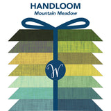 Handloom fat quarter bundle i farven Mountain Meadow design af Tara Faughnan for Windham