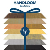 Handloom fat quarter bundle i farven Sandstone design af Tara Faughnan for Windham