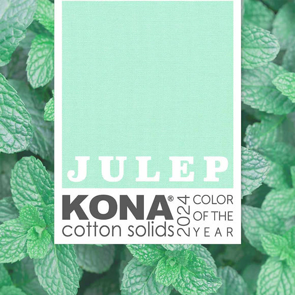 Kona cotton #2018 Julep - Color of the year 2024