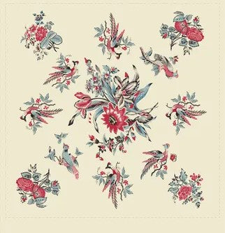 Panel fra kollektionen Peasholme Green af Judy Newman & Margaret Mew