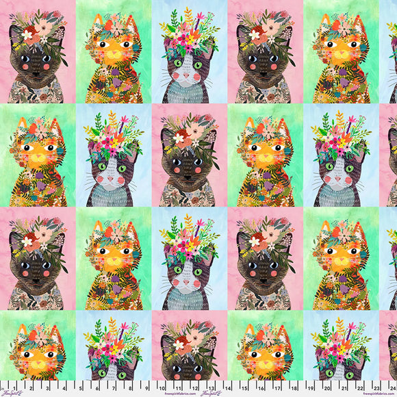 More Floral Kitties 