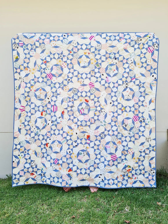 Pirouette Quilt fra Australske Tales of Cloth