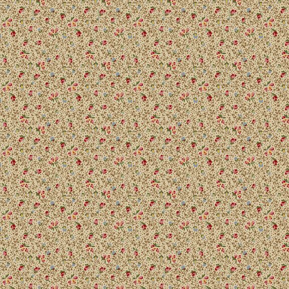 Mini Buds fra kollektionen Dressing Gowns af Judie Rothermel for Marcus Fabrics