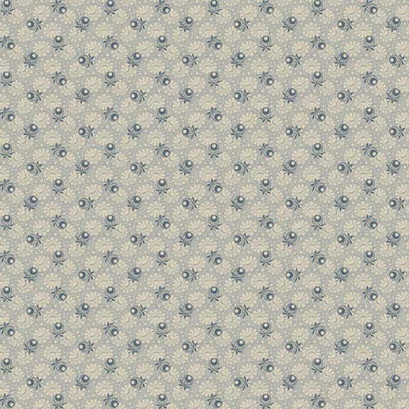 Daisies i farven Sky fra kollektionen Dressing Gowns af Judie Rothermel for Marcus Fabrics