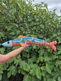 Sardine Pillow str. 24" & 36" af Wollypetals