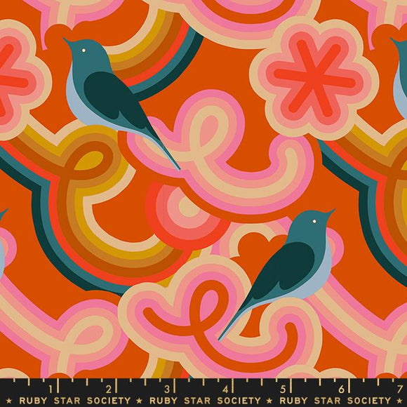 Novelty Good Morning i farven Red fra kollektionen Social af Melody Miller