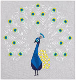 The Peacock Abstractions quilt