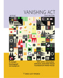 Vanishing Act mønster på Quilt af Lucy Engels