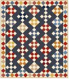 Liberty Lines i farven Cream fra kollektionen Liberty Legacy af Sheryl Johnson for Marcus Fabrics