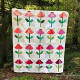 Echinacea Filed Quilt block bundle af Wollypetals