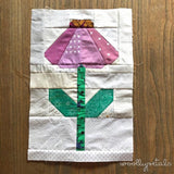Echinacea Filed Quilt block bundle af Wollypetals