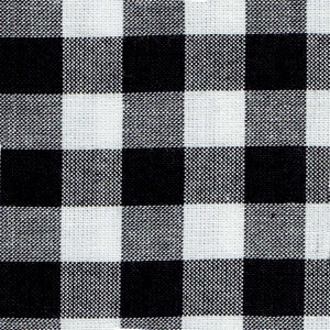 Black/White checkerboard fra Contempo Fabric