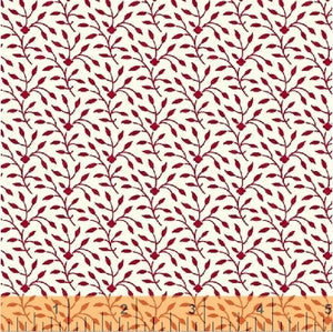 Wine Leaf fra kollektionen Windsong af Huguenot Street Windham Fabrics