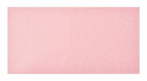 Cosmo Sashiko Cotton & Linen Precut Fabric - Cross - Coral, fortrykt stof til Sashiko fra Lecien