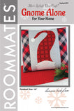 Gnome Alone Pillow - pude med gnome/nisse applikation