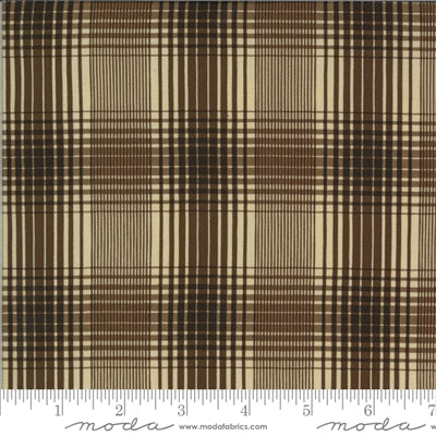 Scotch Plaid i farven brown fra kollektionen Elenore's Endeavors for moda