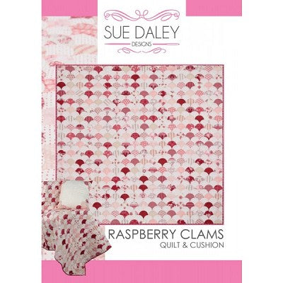 Rasperry Clamshells Quilt af Sue Daley