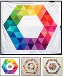 Ring Around the Hexies Quilt af Karie Jewell