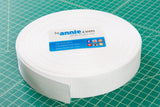1½" Nylon webbing/strapping i hvid fra ByAnnie.com