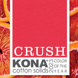 Kona cotton #1995 Crush - Color of the year 2023